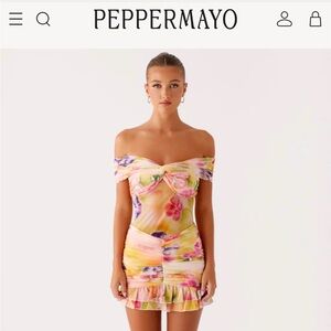 NWT Peppermayo Frances Mini Dress